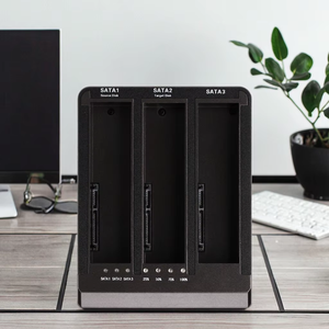 Mới nhất đến kép ba bay SATA & IDE <span class=keywords><strong>HDD</strong></span> Docking Station với 3 Vịnh 2.5 & 3.5 inch Nhựa trường hợp - Product Image 3