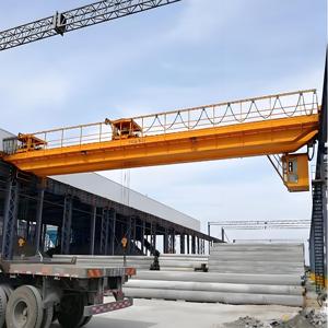20ton 30ton 50ton 60ton 80ton <span class=keywords><strong>QD</strong></span> loại điện đôi dầm trên không đi du lịch cần cẩu với xe đẩy - Product Image 1