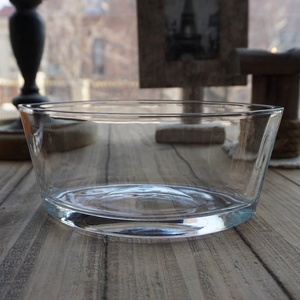Porte-bougie cylindrique en verre transparent <span class=keywords><strong>Yankee</strong></span> Ellipse avec couvercles - Product Image 1