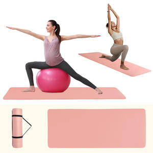 Factory Direct NBR <b>Yoga</b> Mat with Carrying Strap Anti Tear Exercise Mat for <b>Yoga</b> Pilates Stretching - Product Image 2