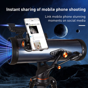 Chuyên nghiệp 1141000 bầu trời-watcher ngoài trời bằng một mắt không gian khúc xạ Zoom Kính thiên văn với xách tay Tripod - Product Image 4