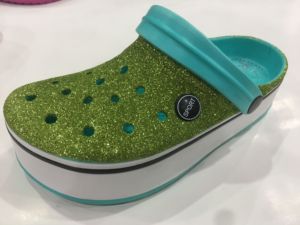 Sepatu <span class=keywords><strong>Clog</strong></span> Taman Wanita Desain Glitter Mewah, Diskon Besar - Product Image 6