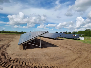 Large Scale Pre-Assembled Solar Pv Module Aluminum Ground Support for Ground <b>Racking</b> China Manufactured Solar Mounting <b>System</b> - Product Image 2