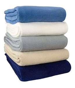 Manta Moderna de Franela 100% Poliéster para Todas las Estaciones, Lisa, Teñida, Suave, Cálida, Ligera, Decorativa para Sofá, Cama, Sala de Estar - Product Image 3