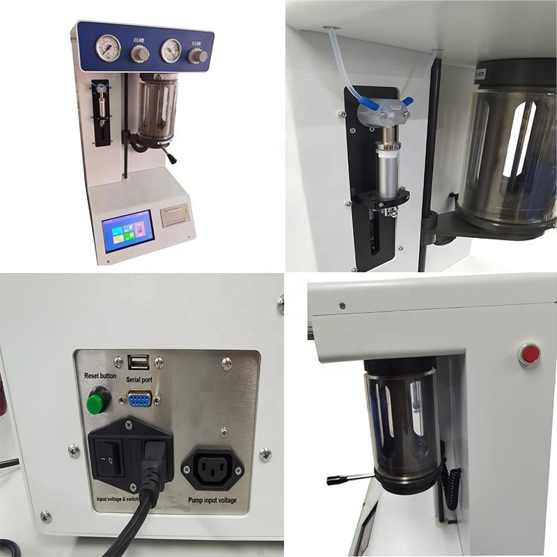 ISO 4406 Benchtop Liquid Particle Counter for Lubricant Hydraulic Oil ...