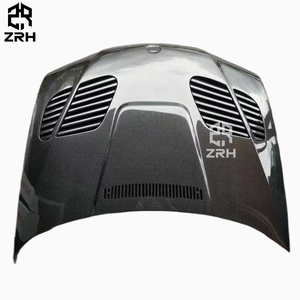 Cubierta delantera del capó del motor del capó del estilo <span class=keywords><strong>GTR</strong></span> de la fibra de carbono <span class=keywords><strong>E46</strong></span> <span class=keywords><strong>M3</strong></span> para la parrilla delantera del cupé de la serie 3 DE <span class=keywords><strong>BMW</strong></span> <span class=keywords><strong>E46</strong></span> - Product Image 2