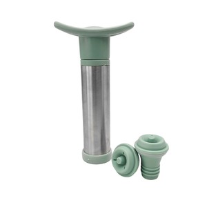 Christmas Wine Stoppers Metal Bottle Stopper Set With Cork And Silver Cap For Holiday Gift Decor - Product Image 2