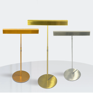 Soporte de póster de escritorio de altura ajustable, acero inoxidable, acrílico, supermercado, tienda, promoción, precio, producto de exhibición - Product Image 5