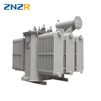 Transformateur de puissance de distribution immergé dans l'huile triphasé à 2 enroulements 500 Kva 1000kva 1250kva 10kv 400v 22 à 0.4kv