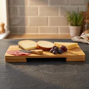 Tabla de Cortar de Madera Hecha a Mano en India, para Cocinas de Estilo Tradicional y Preparación de Alimentos Elegante, al Mejor Precio - Product Image 2