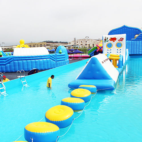 Pool Obstacle Course 2023 New Design Floating Aqua Park Obstacle