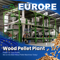 RICHI Fournisseur d'usines de granulés de bois EPC - Ligne de fabrication de granulés de bois biomasse à matrice annulaire de 1 à 10 TPH à faible consommation d'énergie