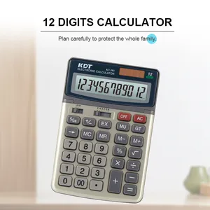 Gran tamaño electrónico Calculadora financiera descripción KT-383