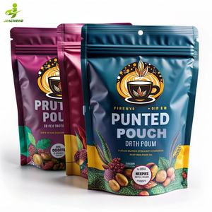 ロゴ入りカスタム印刷デザイン 再封可能プラスチック袋 食品包装 ドイパック スタンドアップポーチ ジップロック マイラーバッグ - Product Image 2