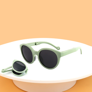 Gafas de sol plegables para niños Protección UV polarizada Linda Gafas de Sol de moda Niños Street <span class=keywords><strong>Beat</strong></span> Baby Shades - Product Image 1