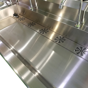 Equipo <span class=keywords><strong>de</strong></span> cocina <span class=keywords><strong>de</strong></span> fregadero <span class=keywords><strong>de</strong></span> lavado a mano con pedal <span class=keywords><strong>de</strong></span> acero inoxidable manos libres <span class=keywords><strong>de</strong></span> <span class=keywords><strong>laboratorio</strong></span> - Product Image 3