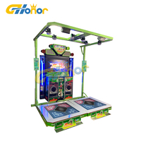 Machine d'arcade, Machine de danse circulaire, jeu de musique et de danse, Machine de jeu de danse d'intérieur à vendre