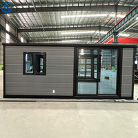 Vente en gros de maisons préfabriquées en conteneurs extensibles de 20 pieds, 30 pieds et 40 pieds, structure en acier, bâtiment préfabriqué, maison mobile, maison modulaire
