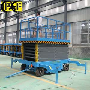 Plataforma elevadora de tijera hidráulica estacionaria de trabajo aéreo - Product Image 5