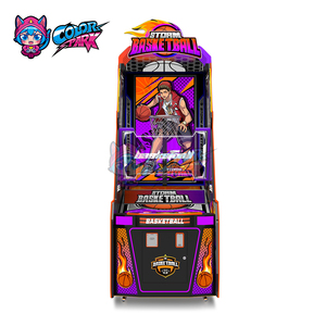 Máquina <span class=keywords><strong>de</strong></span> Juego <span class=keywords><strong>de</strong></span> Baloncesto Arcade Plegable, Colorida, <span class=keywords><strong>de</strong></span> Alta Calidad, Estilo Slam Dunk Storm, la Más Popular, que Funciona con Monedas - Product Image 6