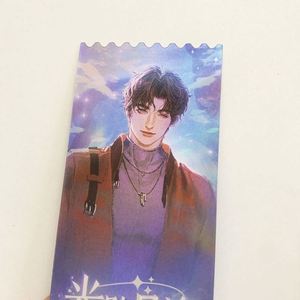 Tarjeta Raster 3D Transformable de Diseño Personalizado con Impresión a Doble Cara, Tipo Boleto Kpop para Eventos de Ídolos - Product Image 3