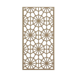 Tùy chỉnh thiết kế hiện đại Cổ Phong Cách Trung Quốc phòng kính chắn gió tường phân vùng nhôm bảng điều khiển màn hình - Product Image 4