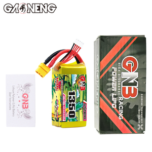 Gaoneng GNB 1350MAh 14.8V 4S 140C Xt60 Lipo Pin Hiệu Suất Cao RC Sở Thích Lithium Polymer Mềm Gói Racing FPV Quads - Product Image 6
