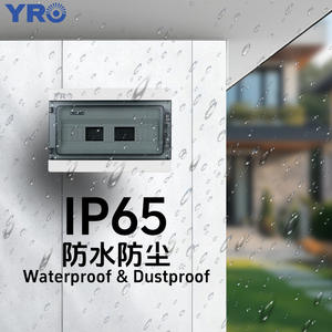 Caja de Conexiones Impermeable para Exteriores YRO, PCABS Rígido, 1-3 Filas, para Estaciones de Carga y Uso Doméstico - Product Image 5