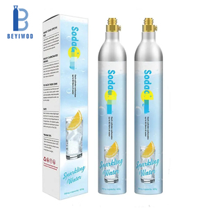 <span class=keywords><strong>Bouteille</strong></span> de gaz CO2 de qualité alimentaire 99,99 % 425 g, cylindre en aluminium de 0,6 L avec raccord à vis et valve <span class=keywords><strong>SodaStream</strong></span> à connexion rapide rose - Product Image 4