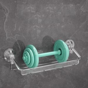 Aoniu Kitchen <b>Bathroom</b> Wall Hanging Storage Rack Plastic Wall Sink <b>Suction</b> Cup Storage Rack Organizer for Cosmetic - Product Image 3