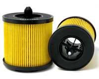OEM ODM piezas de coche filtro de aceite de motor genuino 12605566 12605565 21018801 para SAAB 9-3 / Alfa Romeo / Cadillac Bls Cts
