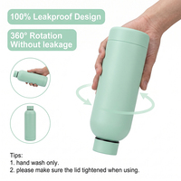 Bouteille d'eau de petite taille résistante aux chutes, en acier inoxydable 304, thermos sous vide, logo personnalisé imprimé, bouteille d'eau réutilisable pour boissons