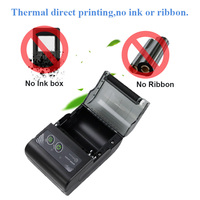 Portátil de la impresora térmica de 58mm recibo mini impresora de bolsillo con ESC/POS usb pequeño móvil impresoras batería recargable