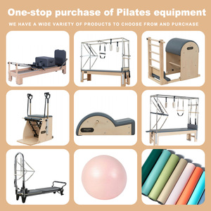 Baril d'échelle de <span class=keywords><strong>Pilates</strong></span> réglable en hêtre, équipement de fitness en bois dur de qualité supérieure pour usage professionnel en cours de <span class=keywords><strong>Pilates</strong></span> - Product Image 2