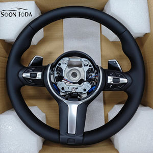 Volant SOON TODA compatible <span class=keywords><strong>BMW</strong></span>, volant classique personnalisé en cuir pleine fleur au <span class=keywords><strong>prix</strong></span> d'usine, série <span class=keywords><strong>3</strong></span>, série 5 - Product Image 1