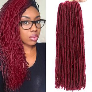 Extensions de cheveux tressées au crochet, style Faux Locs, Space Curls, Reggae African Locs, pour coiffures européennes et américaines, par Xuchang Wigs Machine - Product Image 4