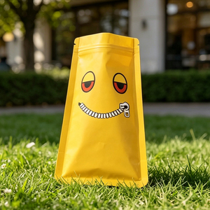 Sacs d'emballage alimentaire de haute qualité 100g 250g 500g pour chocolats et biscuits, abordables, échantillons gratuits, refermables, personnalisables - Product Image 1