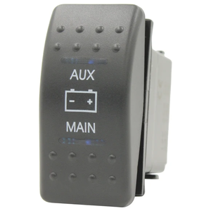 สวิตช์โยกแบบกลับขั้วได้ DPDT 12V 20A สำหรับวินซ์เรือ มอเตอร์ทรอลลิ่งทางทะเล - Product Image 5