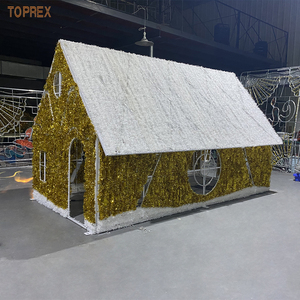 Iluminación Decorativa Comercial 3D Gigante con Forma <span class=keywords><strong>de</strong></span> <span class=keywords><strong>Castillo</strong></span> LED para Paisajes, Festivales, Exhibiciones Navideñas, Iluminación Exterior Impermeable - Product Image 4