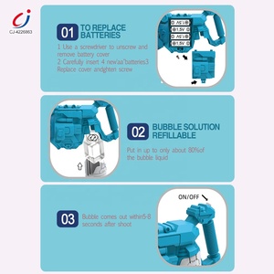 Juego <span class=keywords><strong>de</strong></span> disparos al aire libre Chengji, pistolas con forma <span class=keywords><strong>de</strong></span> animal azul para niños, <span class=keywords><strong>pistola</strong></span> <span class=keywords><strong>de</strong></span> <span class=keywords><strong>burbujas</strong></span> <span class=keywords><strong>de</strong></span> tiburón eléctrica <span class=keywords><strong>de</strong></span> absorción <span class=keywords><strong>de</strong></span> agua automática con luz - Product Image 4