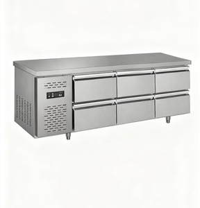 Thiết bị làm lạnh thương mại dưới tủ lạnh nhà hàng bàn làm việc Tủ đông bàn làm việc tủ lạnh tùy chỉnh có sẵn - Product Image 5