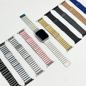 Correas magnéticas de metal de acero inoxidable de malla de lujo para <span class=keywords><strong>Apple</strong></span> <span class=keywords><strong>Watch</strong></span> Ultra 2 Band para Iwatch 9 8 7 6 5 <span class=keywords><strong>Se</strong></span> 38 40 41 42 <span class=keywords><strong>44</strong></span> 45 49 <span class=keywords><strong>Mm</strong></span> - Product Image 1