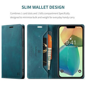 เคสโทรศัพท์หนัง PU แบบฝาพับแม่เหล็กสุดหรูสำหรับ <span class=keywords><strong>iPhone</strong></span> 12 13 14 11 PRO MAX XR <span class=keywords><strong>SE</strong></span> <span class=keywords><strong>2020</strong></span> 7 8 PLUS coque - Product Image 3