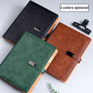 Vente en gros Meng A5 cahier à feuilles mobiles relié en cuir recharge épaisse de 240 pages pour l'étude des affaires et des cadeaux Chine Sichuan - Product Image 3