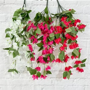 76CM Artificial Silk Bougainvillea <b>Vine</b> Hanging Indoor/Outdoor <b>Wall</b> Decoration for Wedding Mother's Day Easter Christmas - Product Image 2