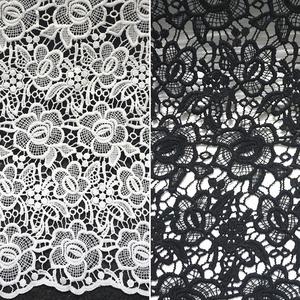 Ruiyi Lace <b>Fabric</b> Medium Weight Water Soluble <b>Embroidery</b> Full Width Trim Apparel Wedding Special Occasion Europe America Style - Product Image 2
