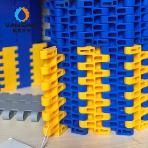 <b>Plastic</b> <b>Mesh</b> Chain Modular <b>Mesh</b> Belt Corrugated Paper Production Line Conveyor Belt Modular - Product Image 3