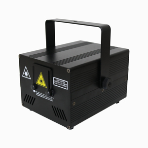 Новый лазерный проектор RGB 1W 2W с анимацией, звуковой активацией для управления музыкой, класс защиты IP33, алюминиевый сплав, для клубов и свадеб - Product Image 1