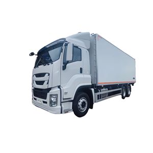 <span class=keywords><strong>Camión</strong></span> refrigerador ISUZ 6*4 <span class=keywords><strong>con</strong></span> <span class=keywords><strong>plataforma</strong></span> de elevación de carga hecho en China <span class=keywords><strong>camión</strong></span> congelado camiones de transporte de frutas y verduras - Product Image 1