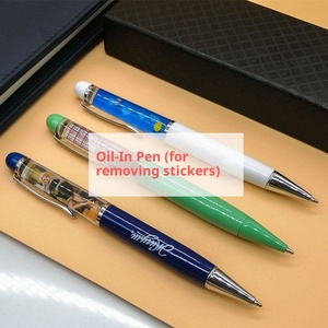 Stylo flottant 2D liquide avec logo personnalisé, fille dévêtue, femme sexy nue, charme en PVC, décollement des vêtements, stylo flottant fantaisie - Product Image 6